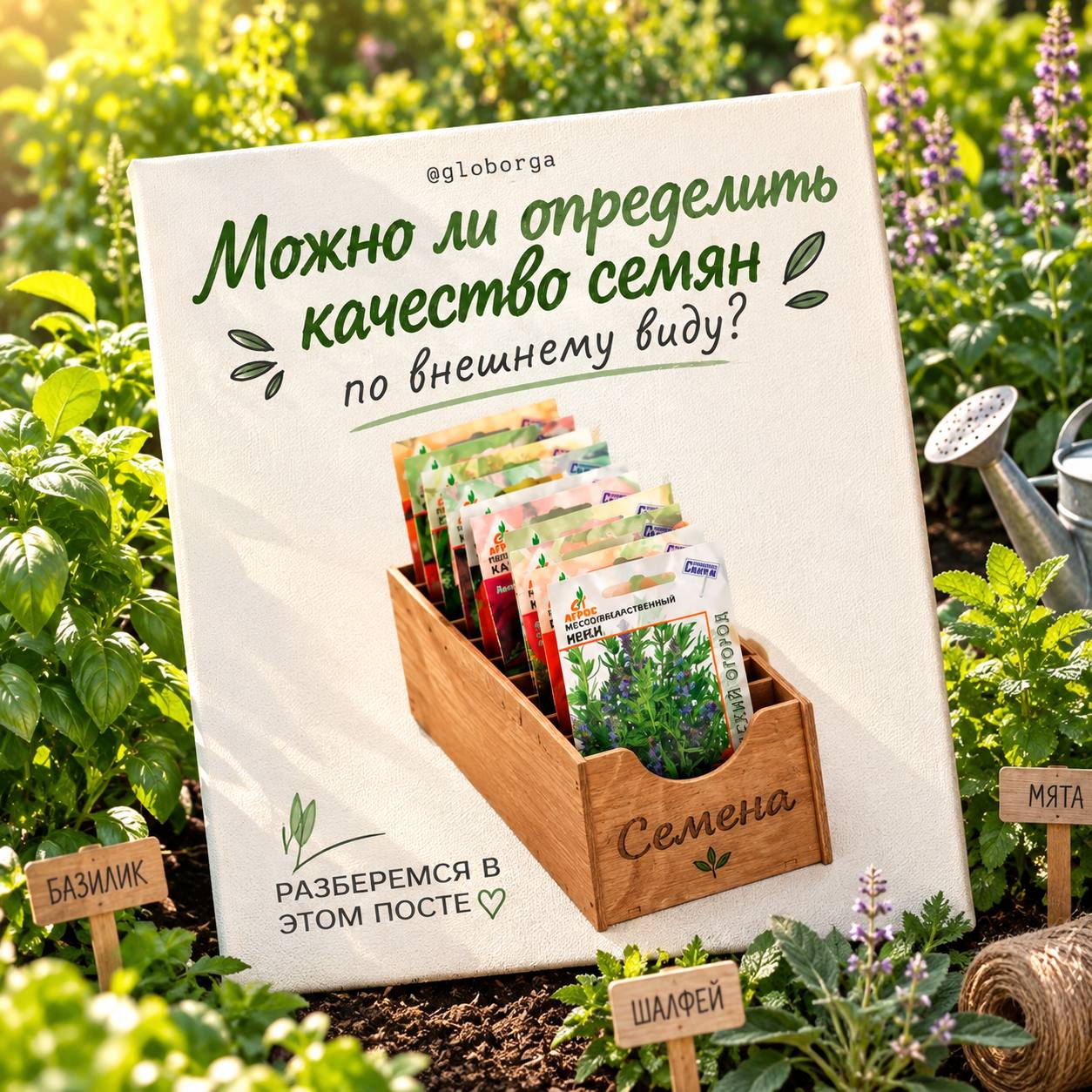 Как определить качество семян: основные признаки и простые тесты