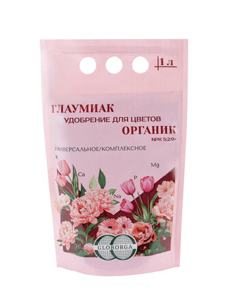 Глаумиак Органик удобрение для Цветов - 1Л